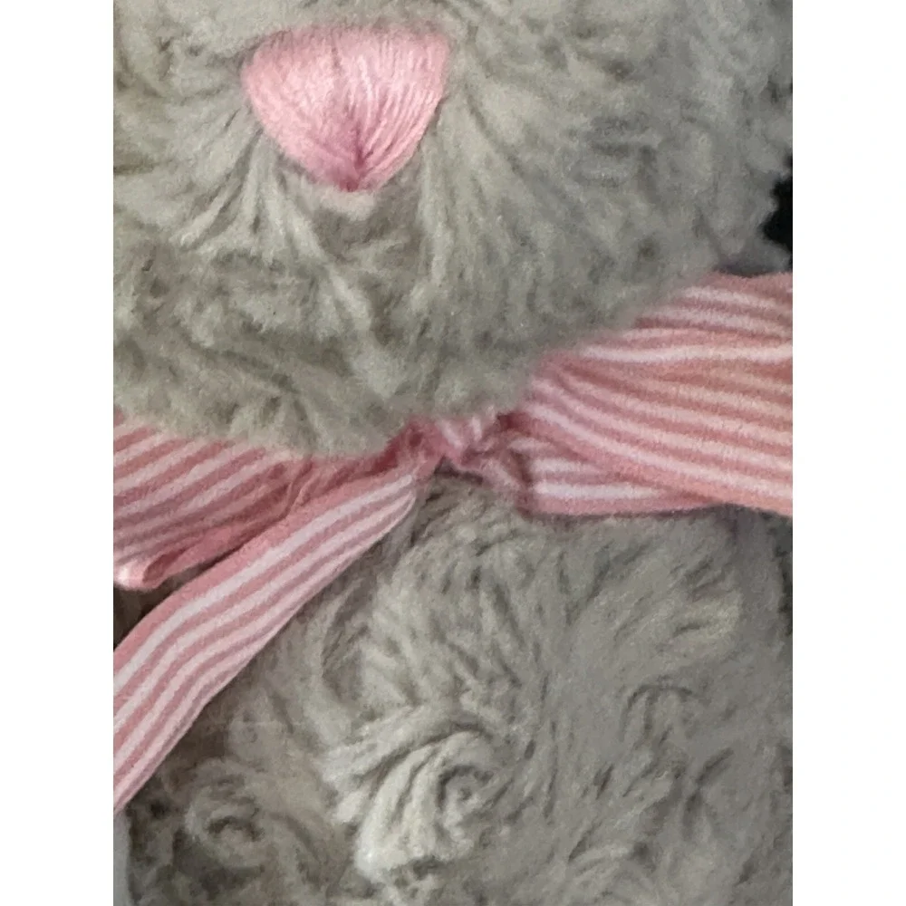 Hobby Lobby Plush Gray Bunny‎ Rabbit & White Baby Easter Grey Stuffed Animal